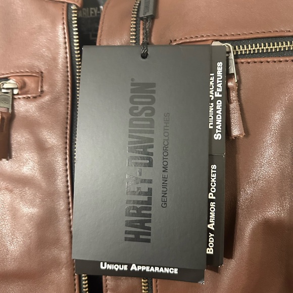 Harley-Davidson Women's Linden Leather Jacket Size Medium - Picture 3 of 16